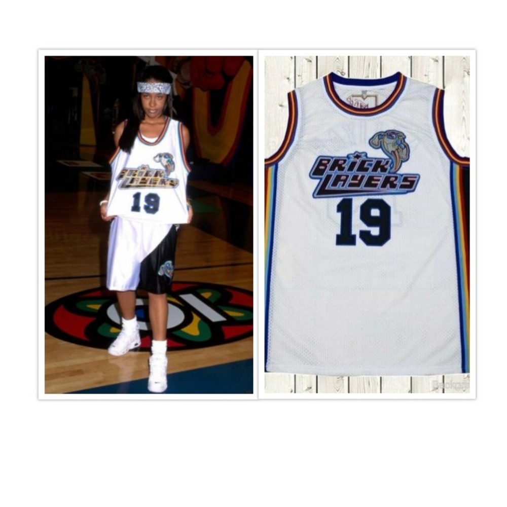 Aaliyah #19 MTV Basketball Jersey Brick Layers